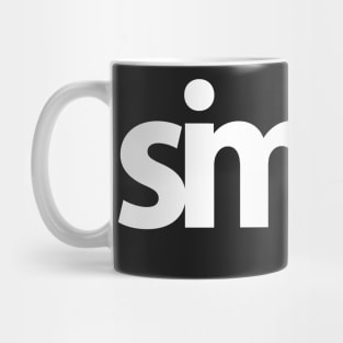 Simple (white) Mug